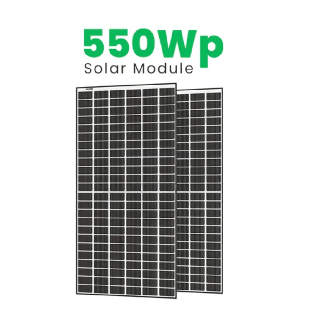 Loom Solar Mono Perc Harf Cut Shark 550 Watt 144 Solar Cells PV Module